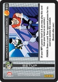 Image for Yamcha's Expert Assistance (R103) (PER) - Dragon Ball Z TCG