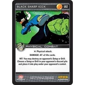 Image for Black Sharp Kick (U82) (PER) - Dragon Ball Z TCG