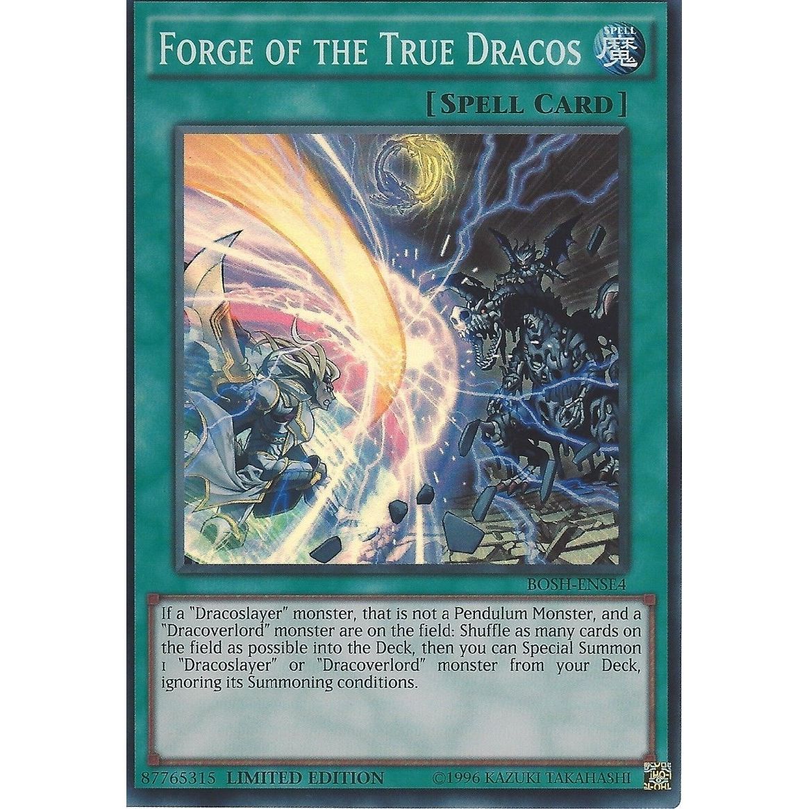Image for Forge of the True Dracos (BOSH-ENSE4) (BOSH) - YuGiOh