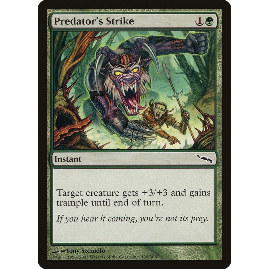 Image for Predator's Strike (128) (MRD) - Magic: The Gathering