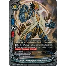 Image for Wicked Dragon Emperor, Billion Knuckle (H-BT01/0011EN) (H-BT01) - Future Card BuddyFight