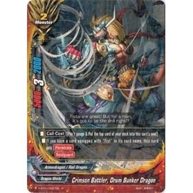Image for Crimson Battler, Drum Bunker Dragon (H-BT01/0021EN) (H-BT01) - Future Card BuddyFight