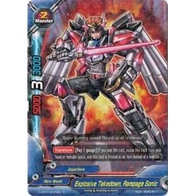 Image for Explosive Takedown, Rampage Sonic (H-BT01/0035EN) (H-BT01) - Future Card BuddyFight