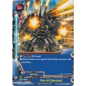Image for Fire All Cannons! (H-BT01/0094EN) (H-BT01) - Future Card BuddyFight