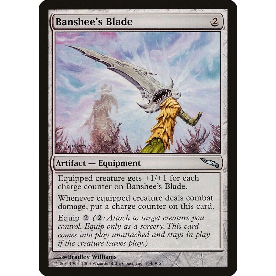 Image for Banshee's Blade (144) (MRD) - Magic: The Gathering