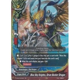 Image for Blue Sky Knights, Drum Bunker Dragon (EB02/0004EN) (EB02) - Future Card BuddyFight