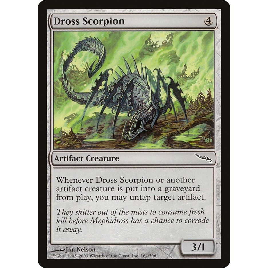 Image for Dross Scorpion (164) (MRD) - Magic: The Gathering