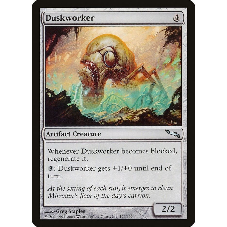 Image for Duskworker (166) (MRD) - Magic: The Gathering