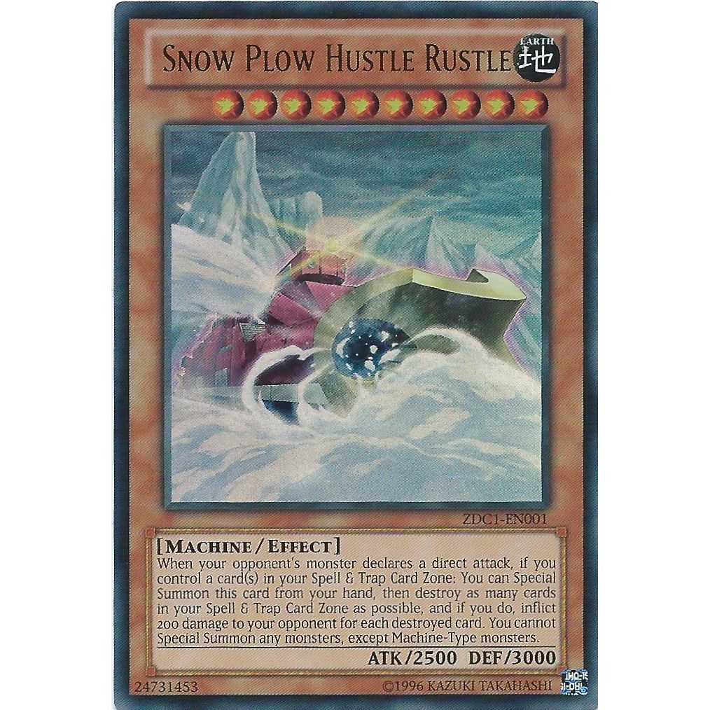 Image for Snow Plow Hustle Rustle (ZDC1-EN001) (ZEXEU) - YuGiOh