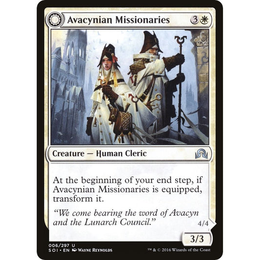 Image for Avacynian Missionaries (6) (SOI) - Magic: The Gathering
