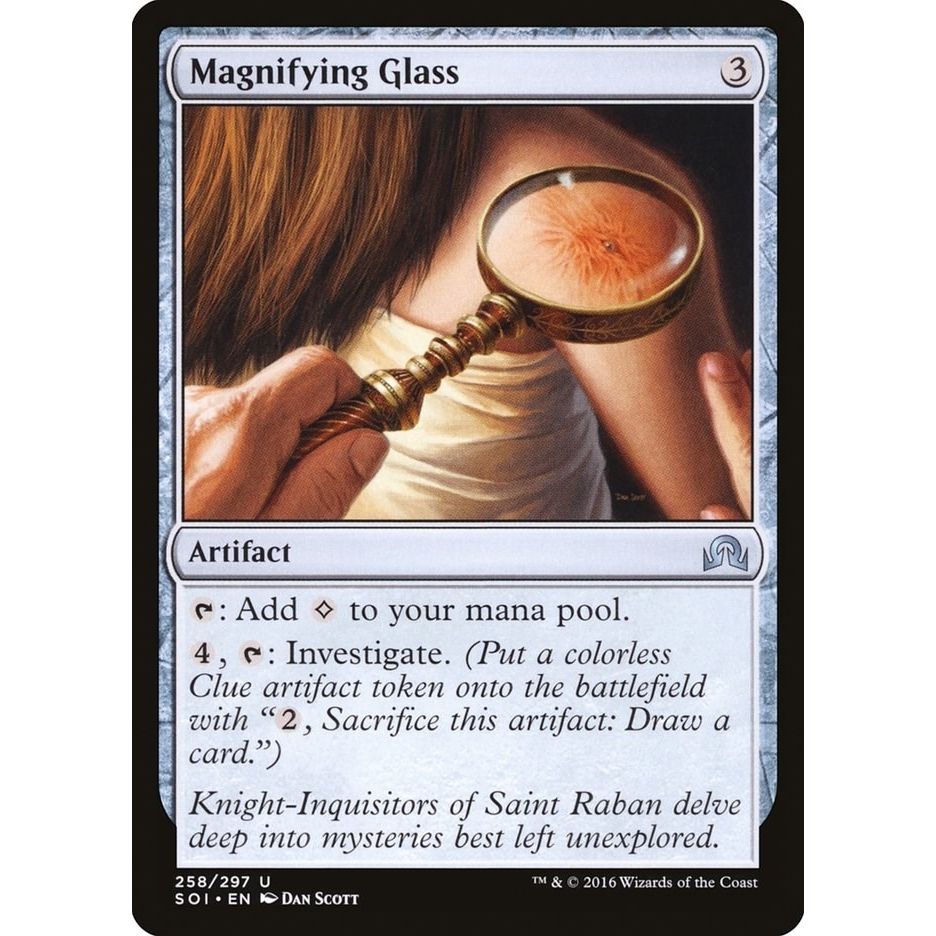 Image for Magnifying Glass (258) (SOI) - Magic: The Gathering