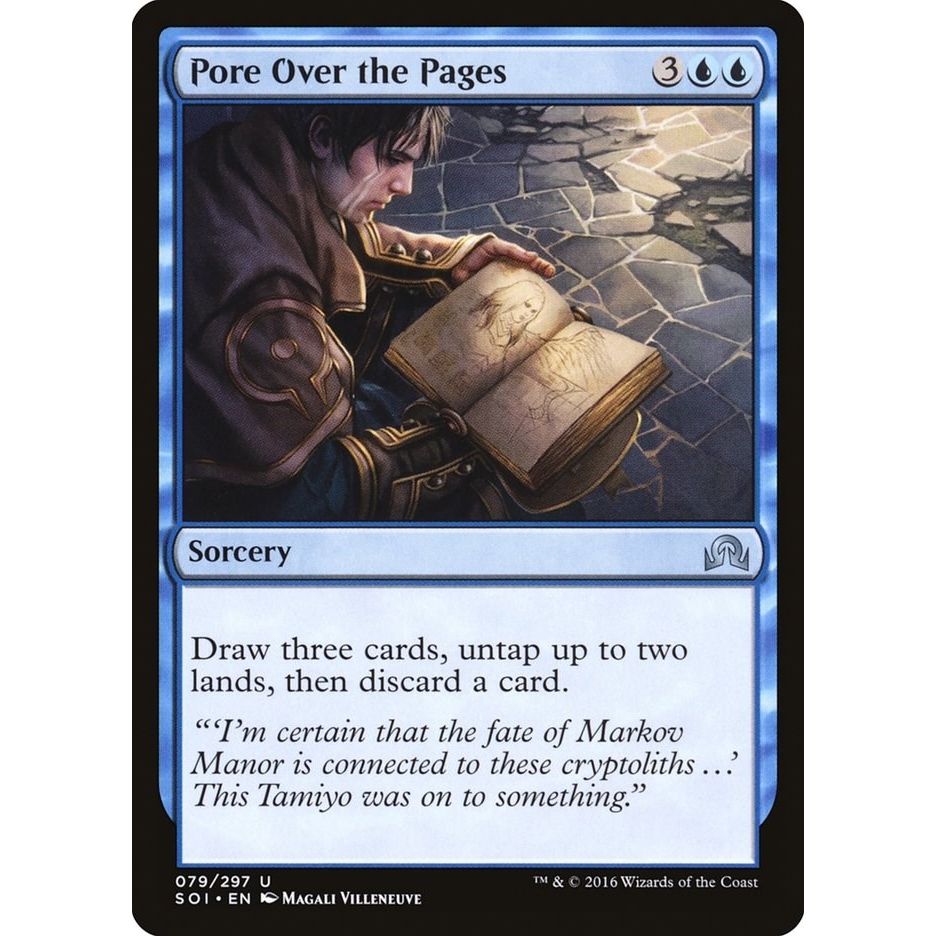 Image for Pore Over the Pages (79) (SOI) - Magic: The Gathering