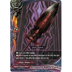 Image for Purgatory Sword, Fatal (BT05/0085EN) (BT05) - Future Card BuddyFight