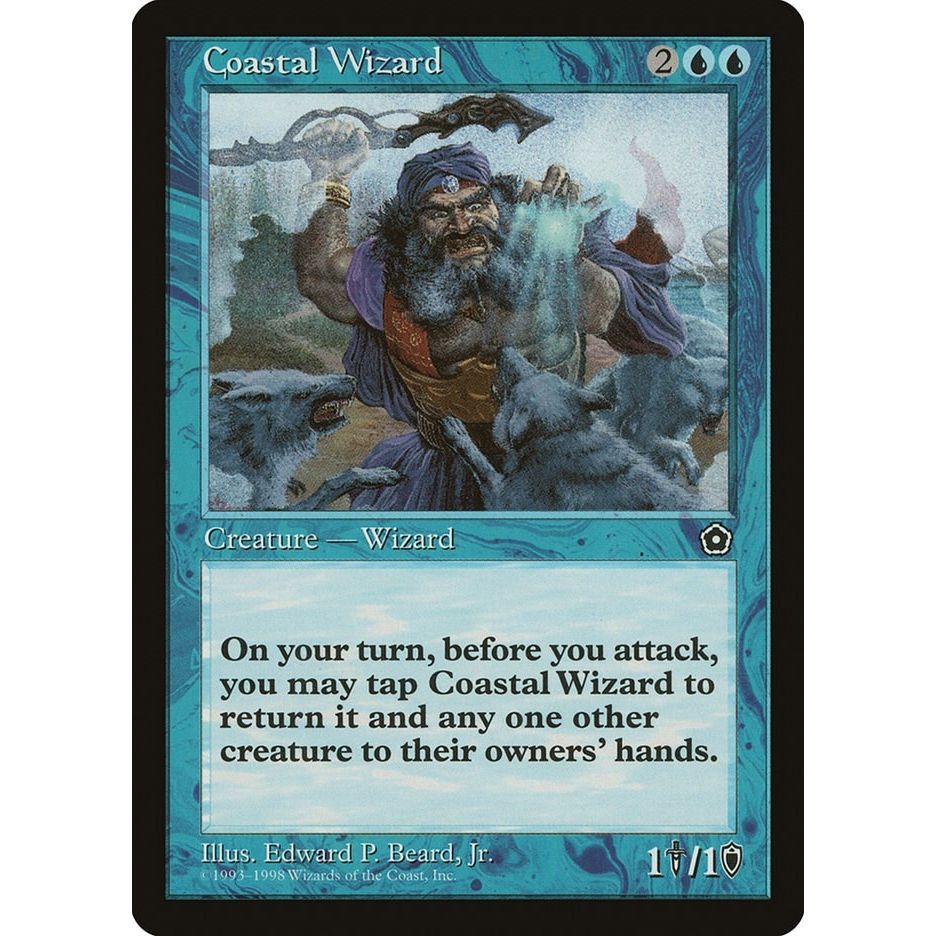 Image for Coastal Wizard (P02) - Magic: The Gathering