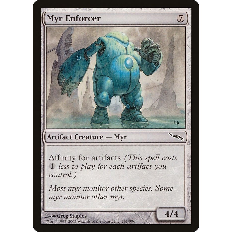 Image for Myr Enforcer (211) (MRD) - Magic: The Gathering