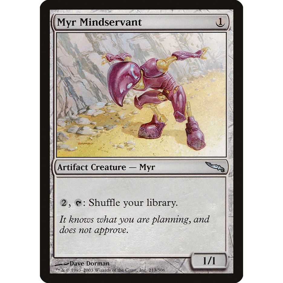 Image for Myr Mindservant (213) (MRD) - Magic: The Gathering