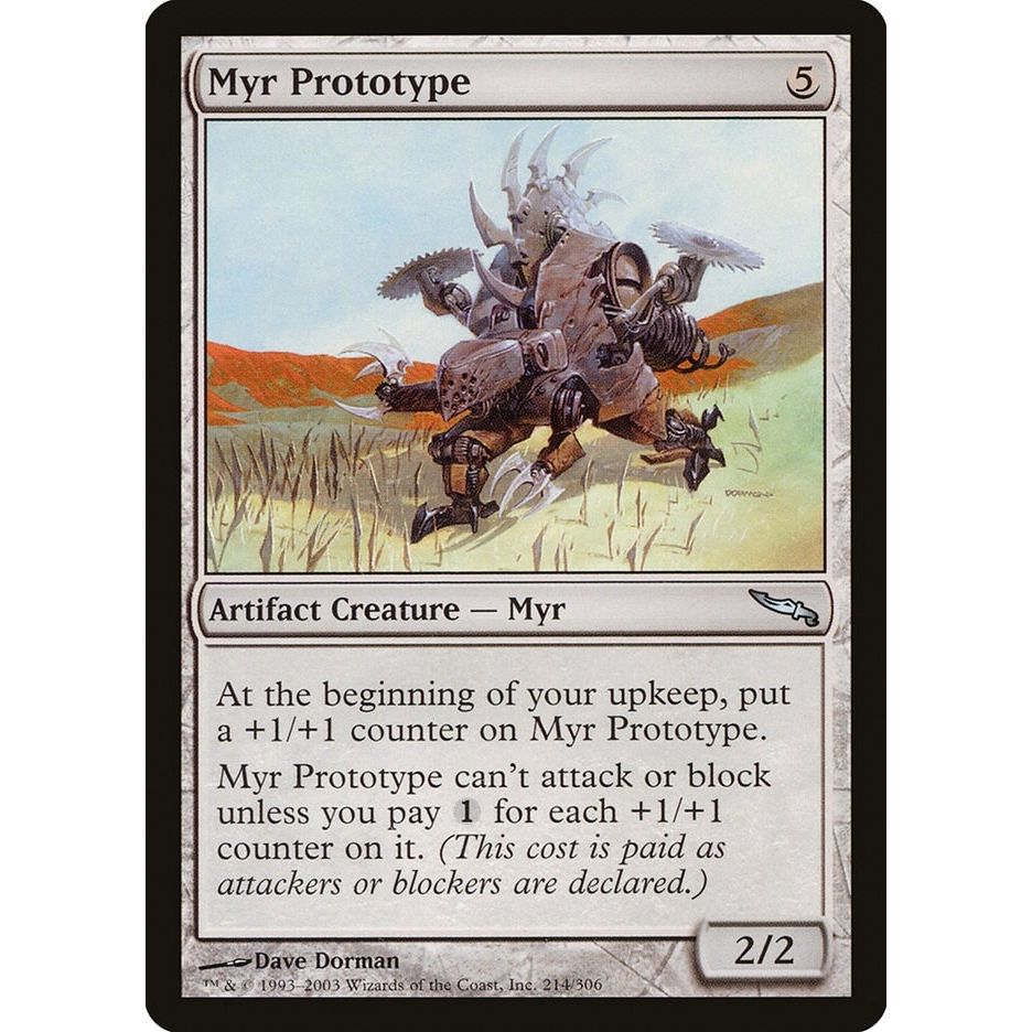 Image for Myr Prototype (214) (MRD) - Magic: The Gathering