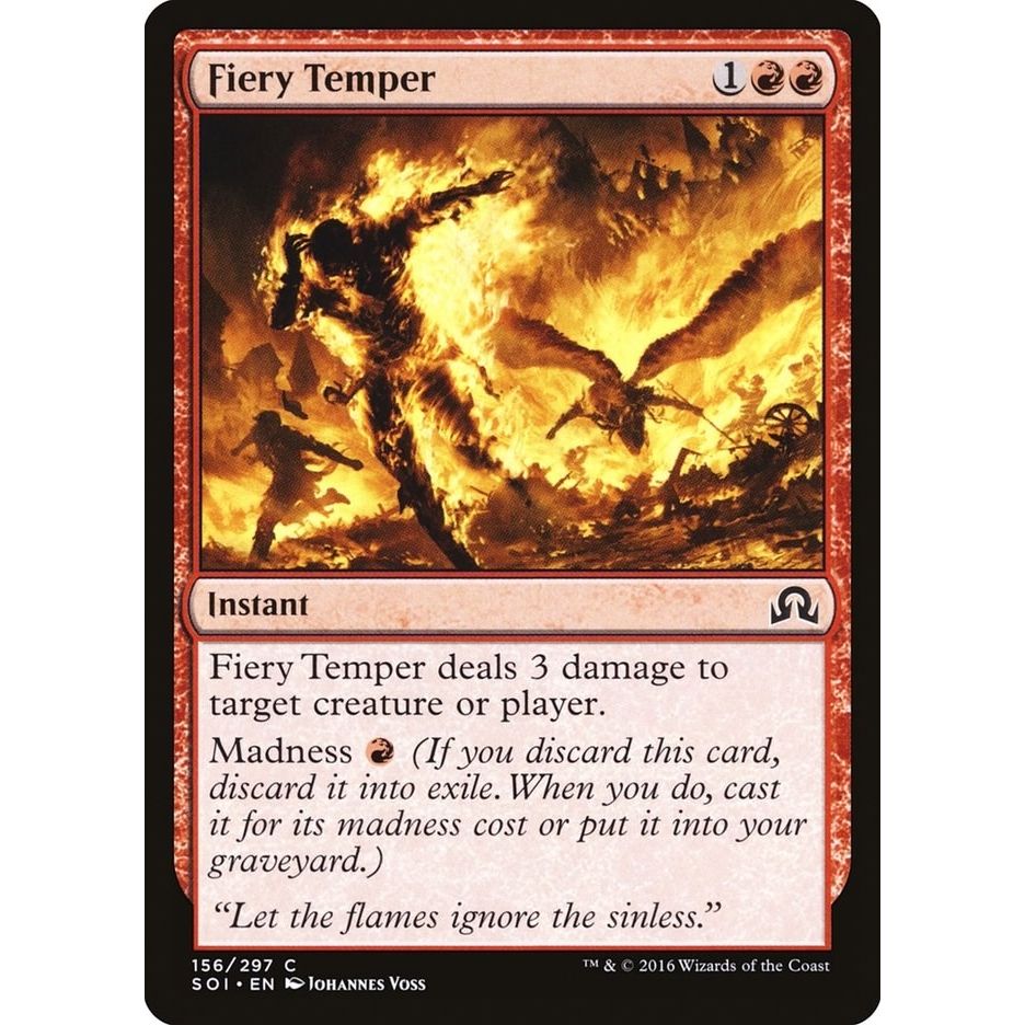 Image for Fiery Temper (156) (SOI) - Magic: The Gathering