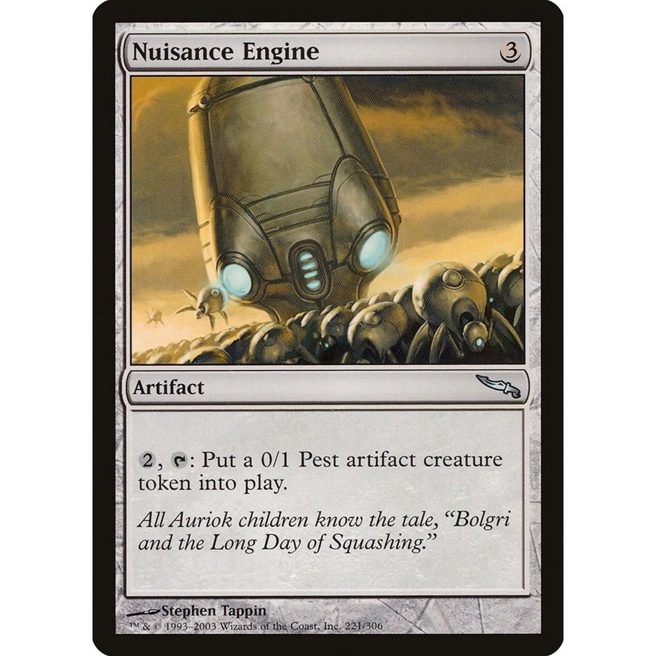 Image for Nuisance Engine (221) (MRD) - Magic: The Gathering