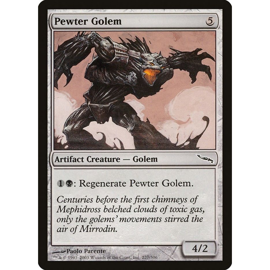 Image for Pewter Golem (227) (MRD) - Magic: The Gathering