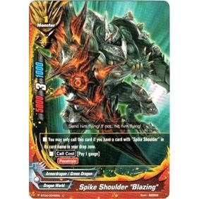 Image for Spike Shoulder "Blazing" (BT04/0046EN) (BT04) - Future Card BuddyFight