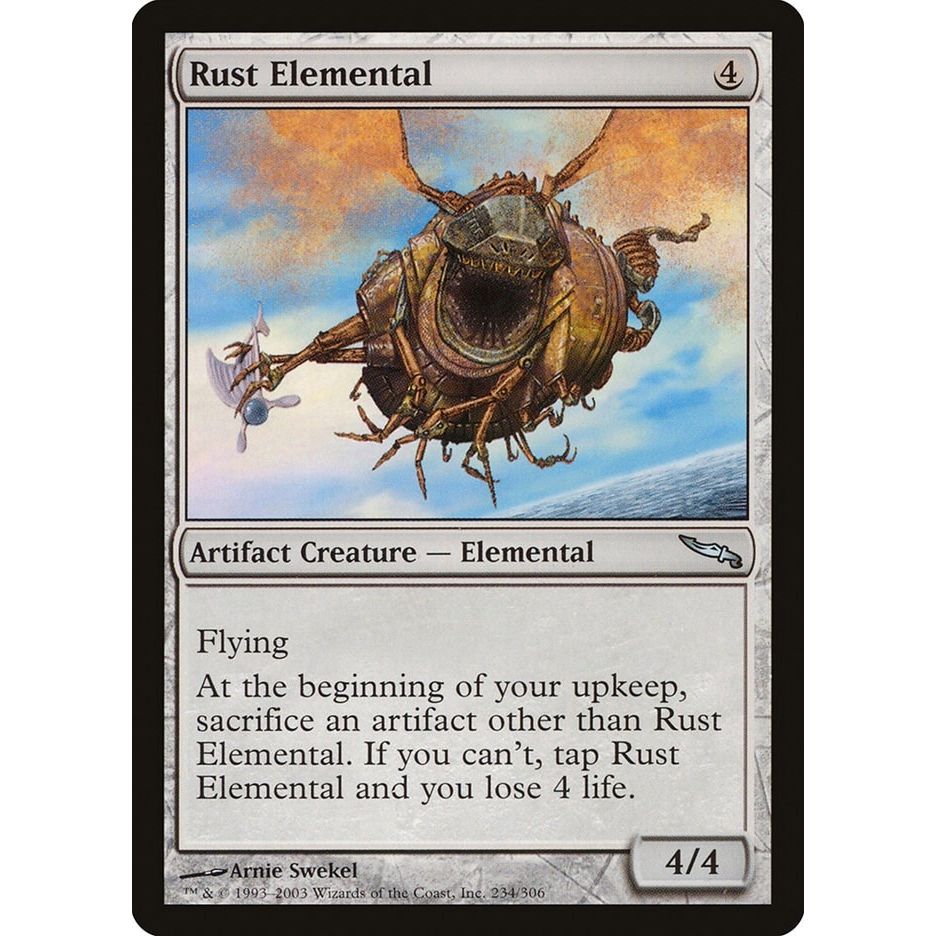 Image for Rust Elemental (234) (MRD) - Magic: The Gathering