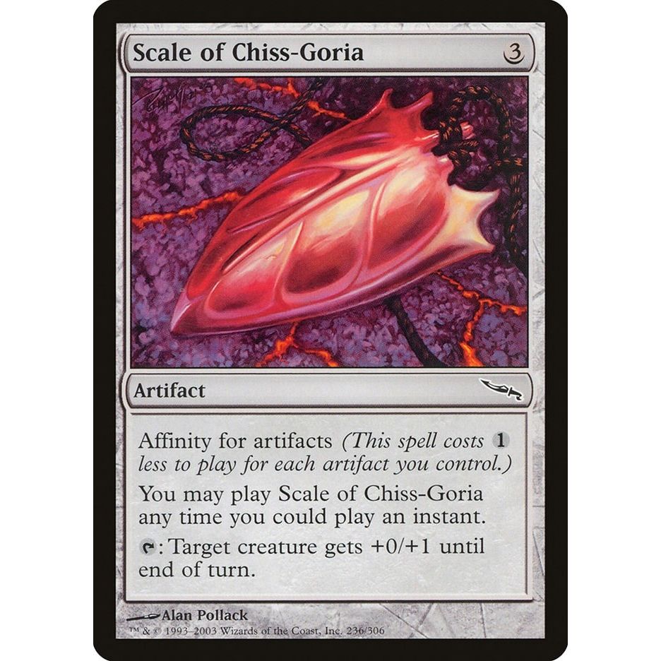 Image for Scale of Chiss-Goria (236) (MRD) - Magic: The Gathering