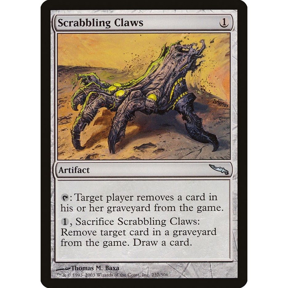Image for Scrabbling Claws (237) (MRD) - Magic: The Gathering
