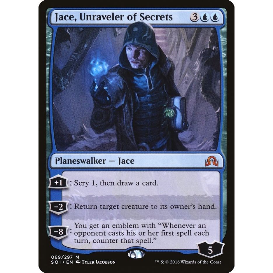Image for Jace, Unraveler of Secrets (69) (SOI) - Magic: The Gathering