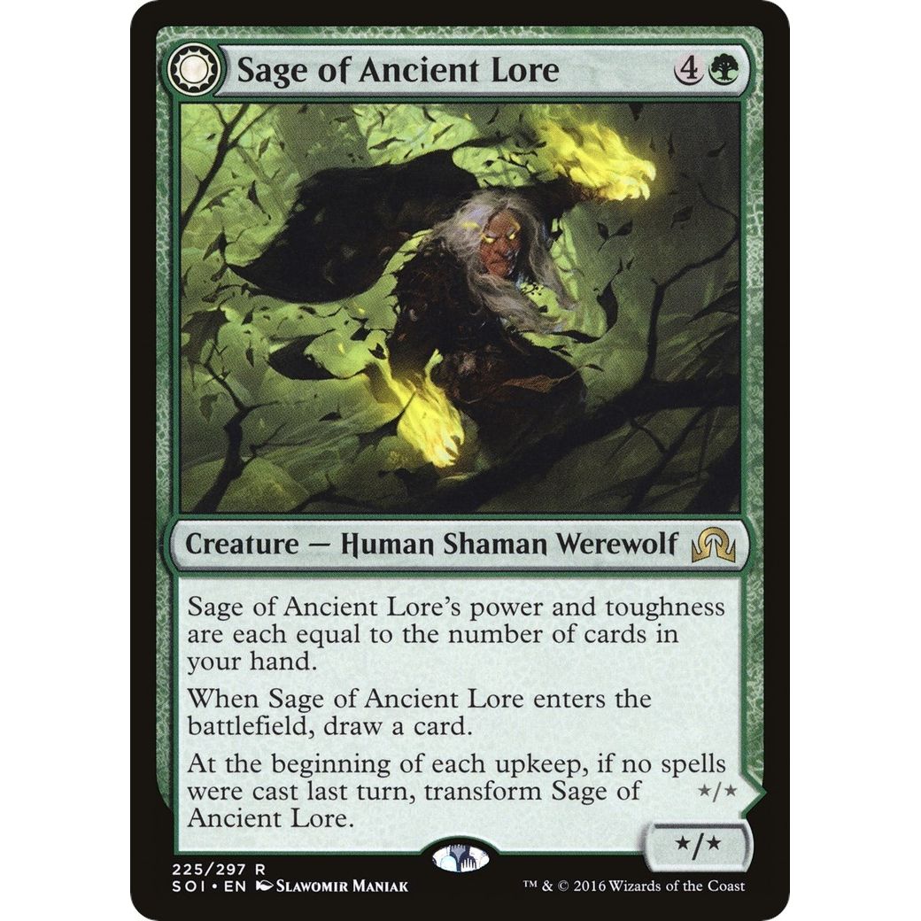 Image for Sage of Ancient Lore (225) (SOI) - Magic: The Gathering