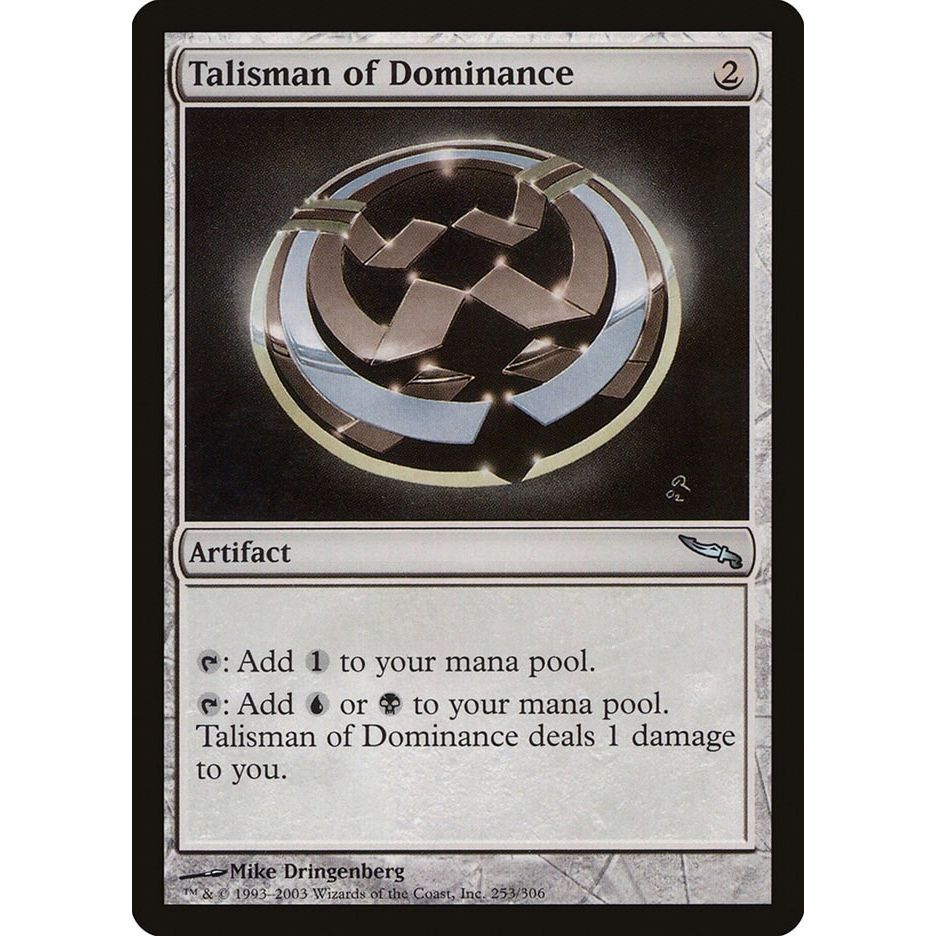 Image for Talisman of Dominance (253) (MRD) - Magic: The Gathering