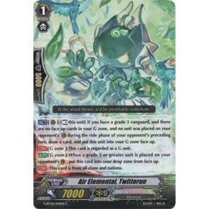 Image for Air Elemental, Twitterun (G-BT06/104EN) (G-BT06) - Cardfight Vanguard