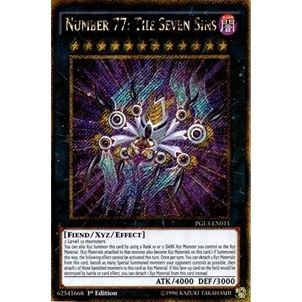 Image for Number 77: The Seven Sins (PGL3-EN011) (PG3) - YuGiOh