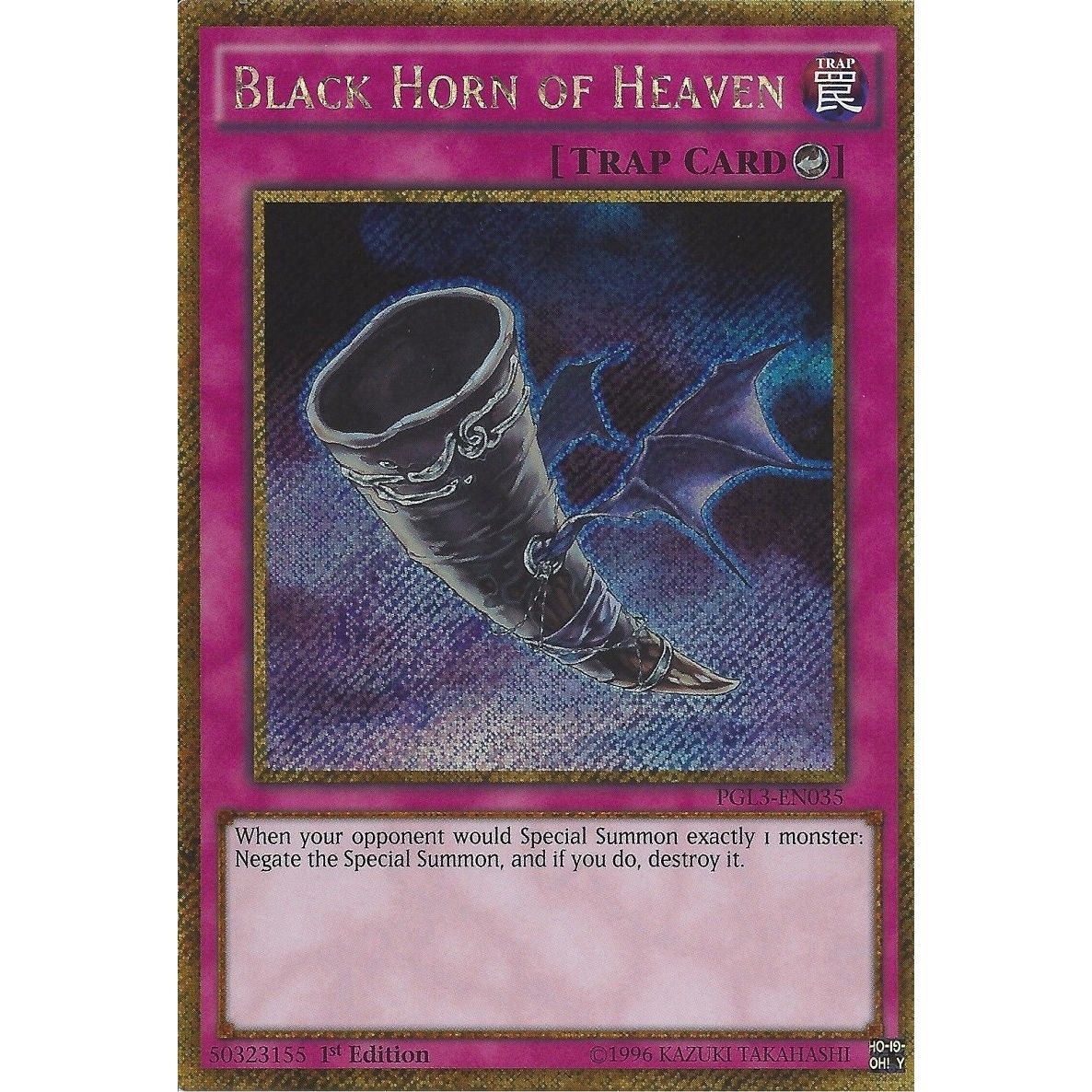 Image for Black Horn of Heaven (PGL3-EN035) (PG3) - YuGiOh