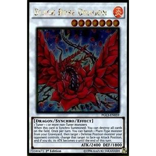 Image for Black Rose Dragon (PGL3-EN059) (PG3) - YuGiOh