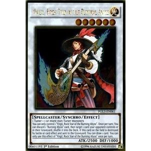 Image for Virgil, Rock Star of the Burning Abyss (PGL3-EN061) (PG3) - YuGiOh