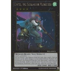 Image for Castel, the Skyblaster Musketeer (PGL3-EN076) (PG3) - YuGiOh