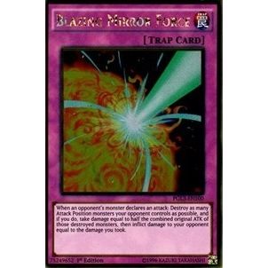 Image for Blazing Mirror Force (PGL3-EN100) (PG3) - YuGiOh
