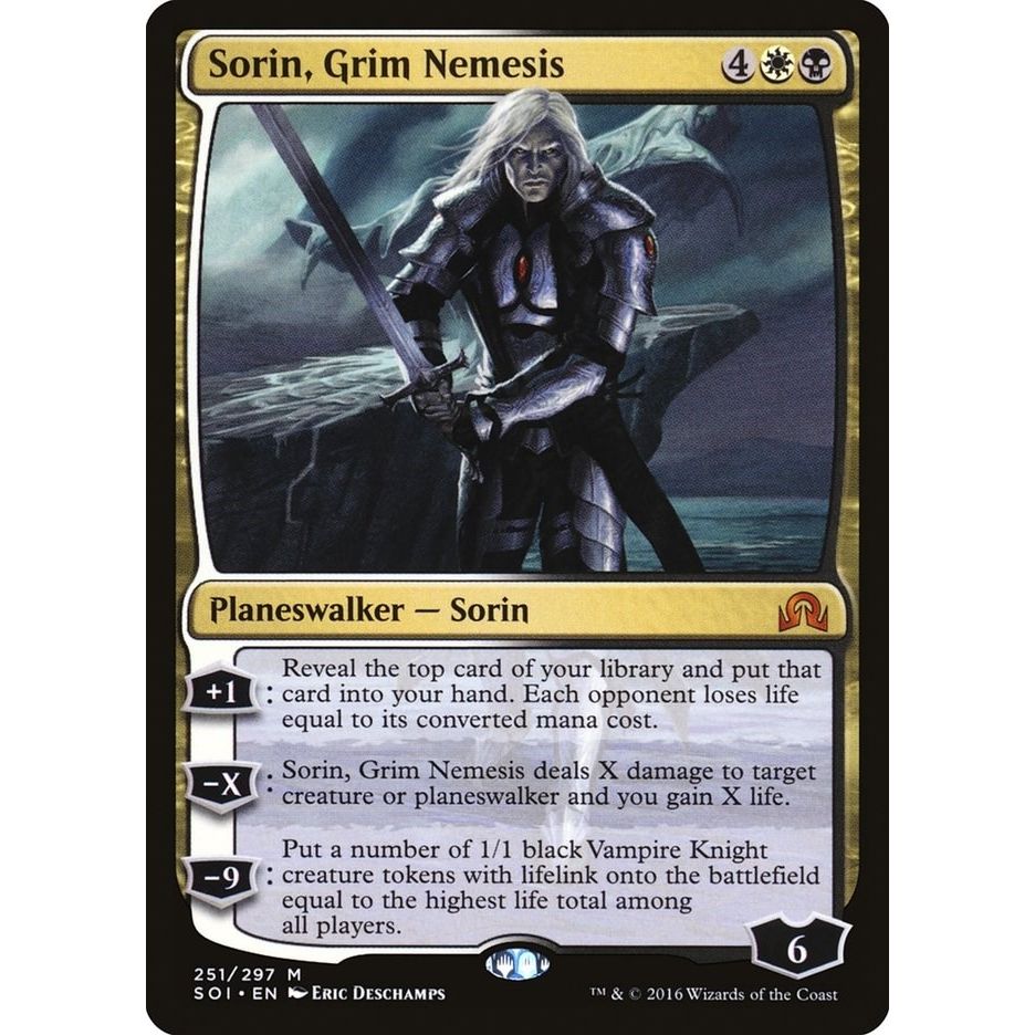 Image for Sorin, Grim Nemesis (251) (SOI) - Magic: The Gathering