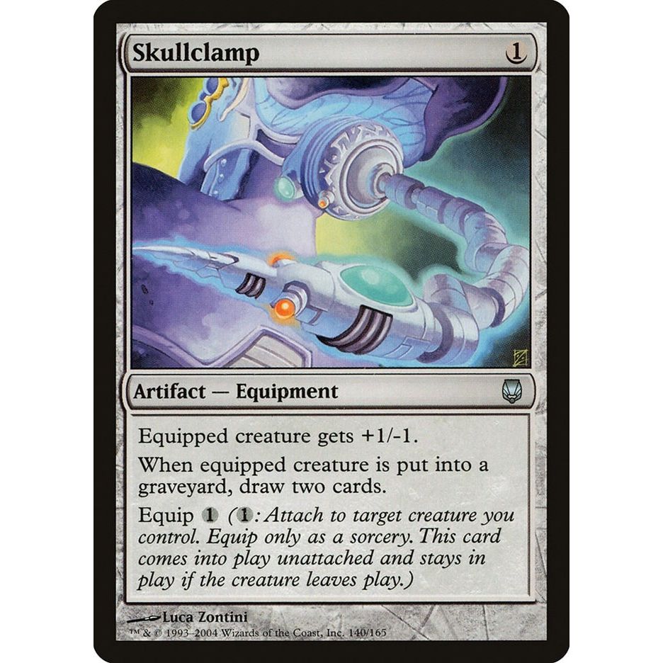Image for Skullclamp (140) (DST) - Magic: The Gathering