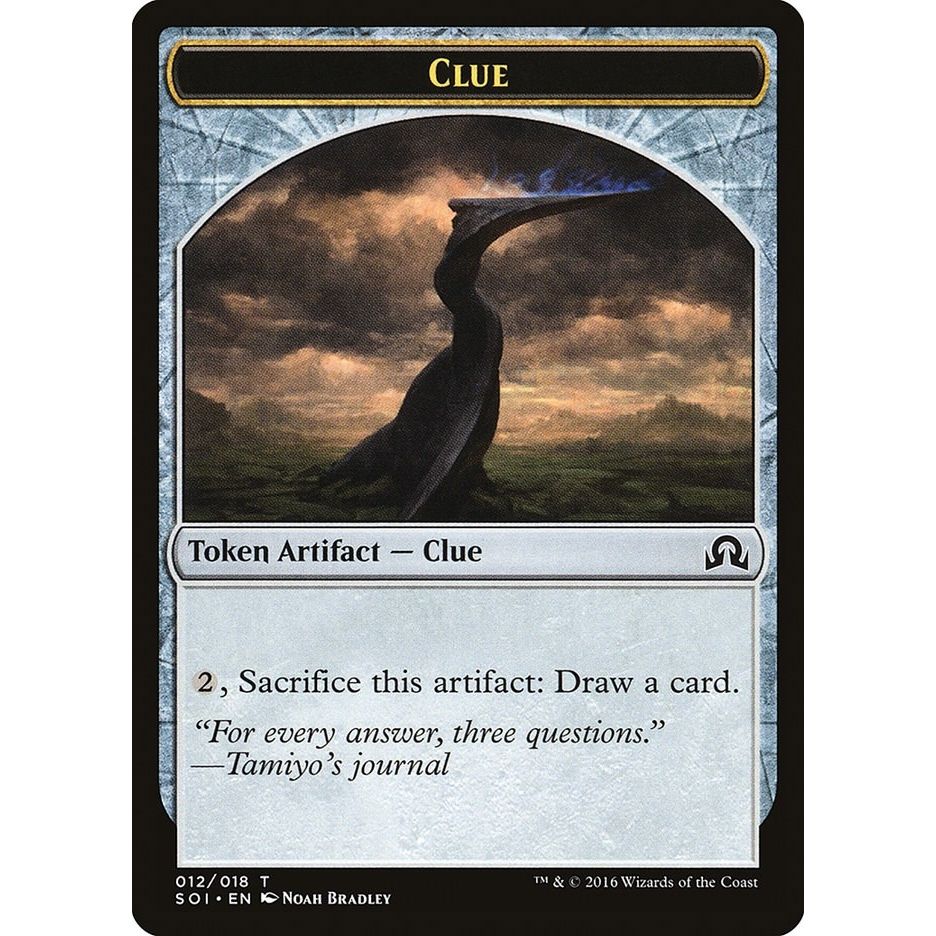 Image for Clue Token (012) (12) (SOI) - Magic: The Gathering