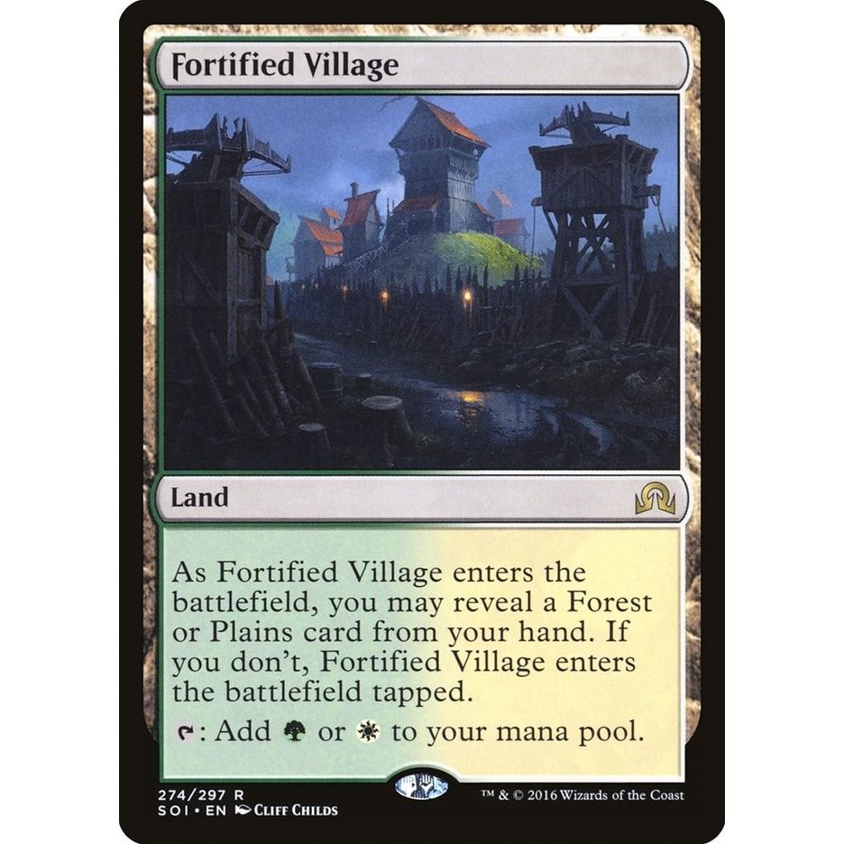 Image for Fortified Village (274) (SOI) - Magic: The Gathering