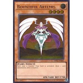 Image for Bountiful Artemis (UTR) (OP01-EN001) (OP01) - YuGiOh