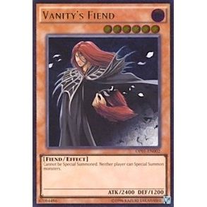 Image for Vanity's Fiend (UTR) (OP01-EN002) (OP01) - YuGiOh