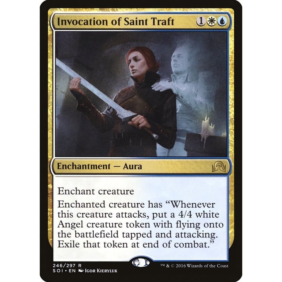 Image for Invocation of Saint Traft (246) (SOI) - Magic: The Gathering