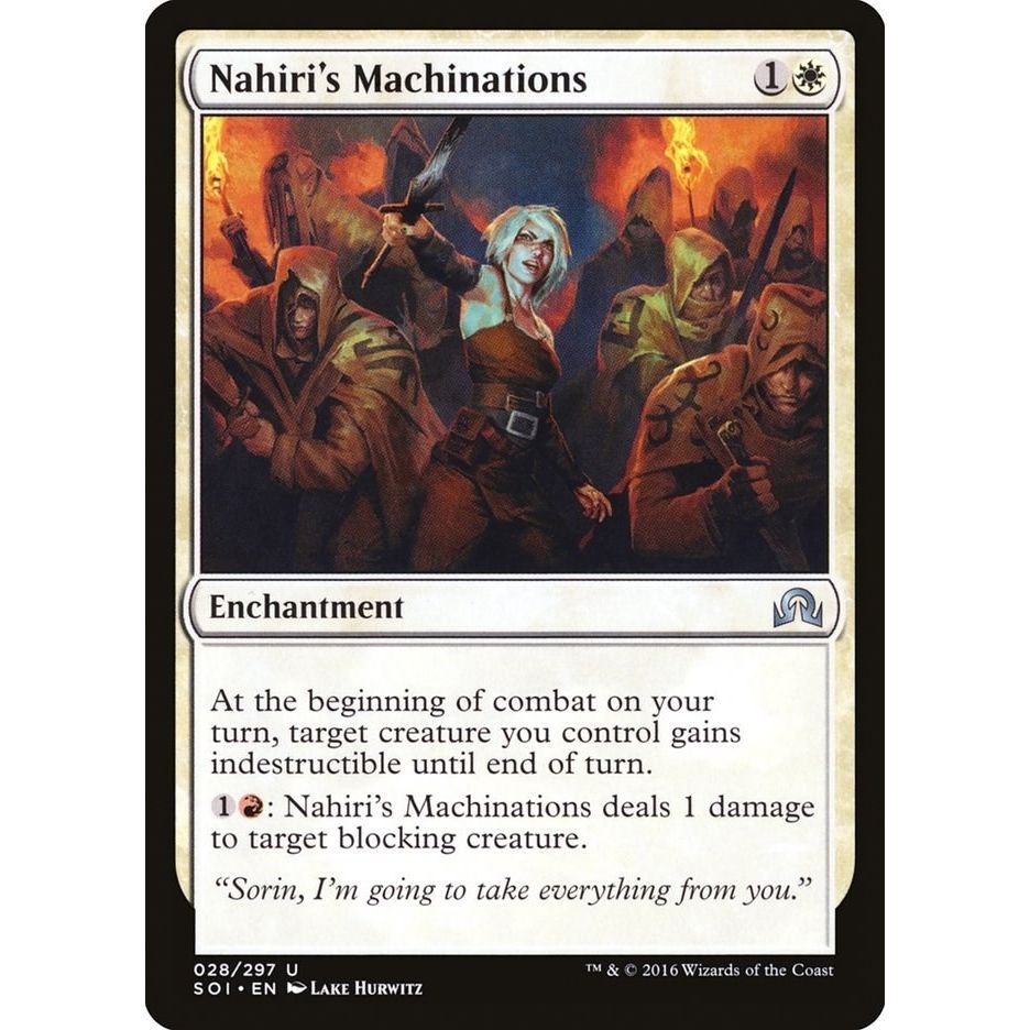 Image for Nahiri's Machinations (28) (SOI) - Magic: The Gathering