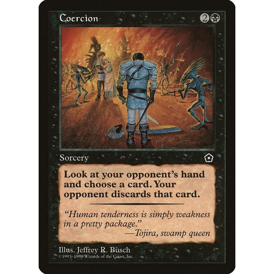 Image for Coercion (P02) - Magic: The Gathering