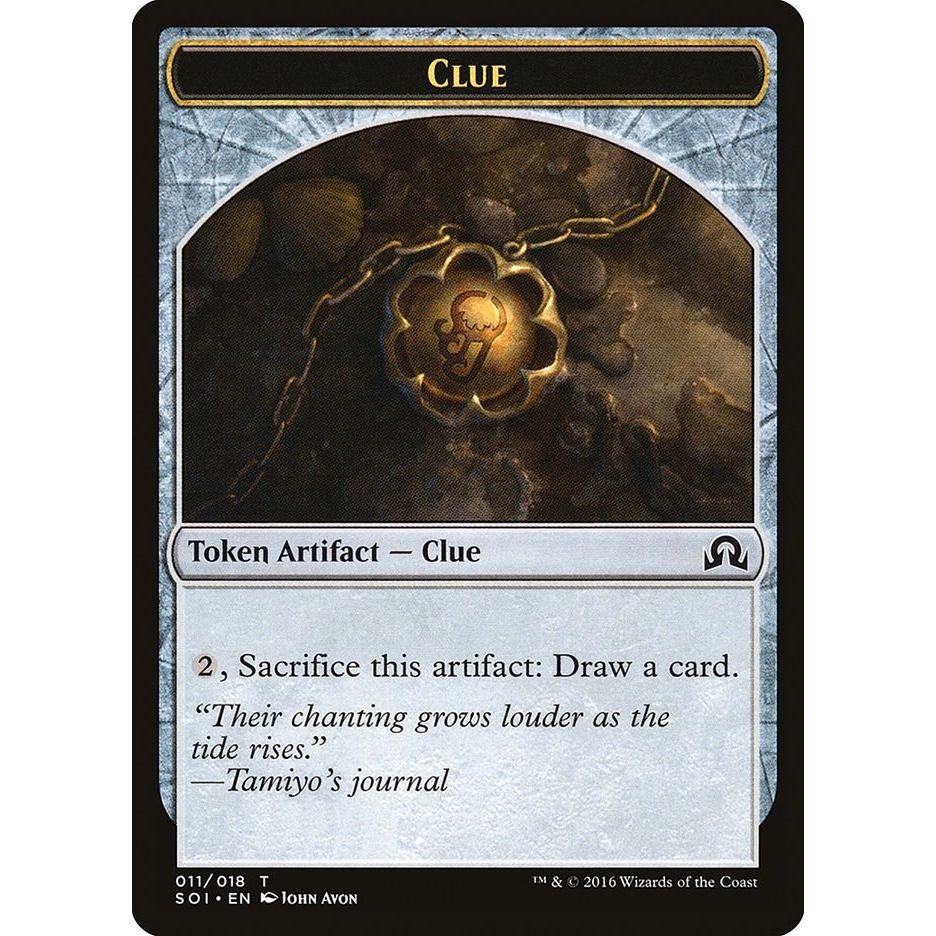 Image for Clue Token (011) (11) (SOI) - Magic: The Gathering