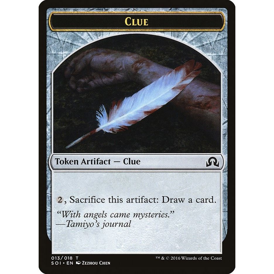 Image for Clue Token (013) (13) (SOI) - Magic: The Gathering