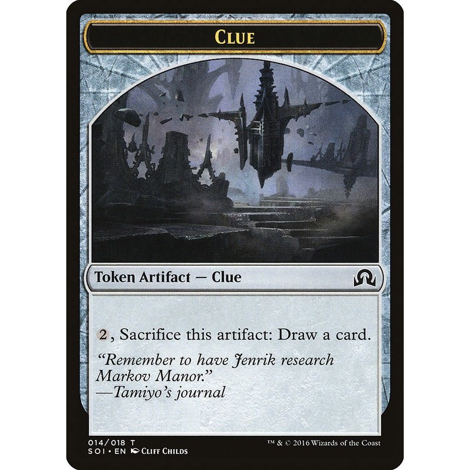 Image for Clue Token (014) (14) (SOI) - Magic: The Gathering